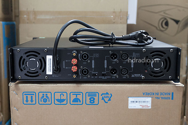 Cục đẩy AM DK500, 500W x 2 Kênh-8